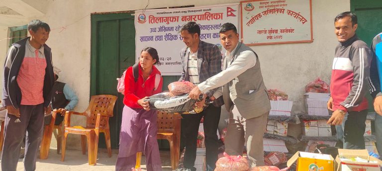 जोखिममा परेका बालबालिकालाई नगरको सहयोग